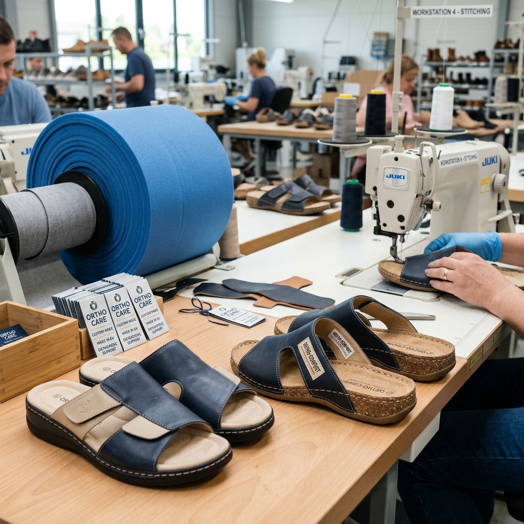 Custom Orthopedic Slipper Manufacturing